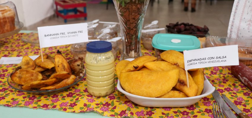 CEIM Crian&ccedil;a &eacute; Esperan&ccedil;a faz projeto para conhecer a cultura dos imigrantes