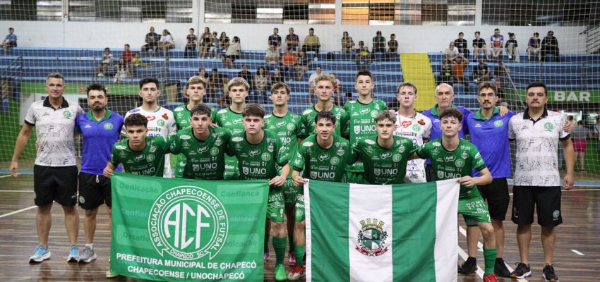 Chape Futsal estreia com goleada no Estadual Sub-18