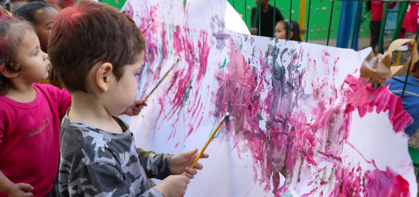 Festa das Cores no CEIM Ciranda da Criança