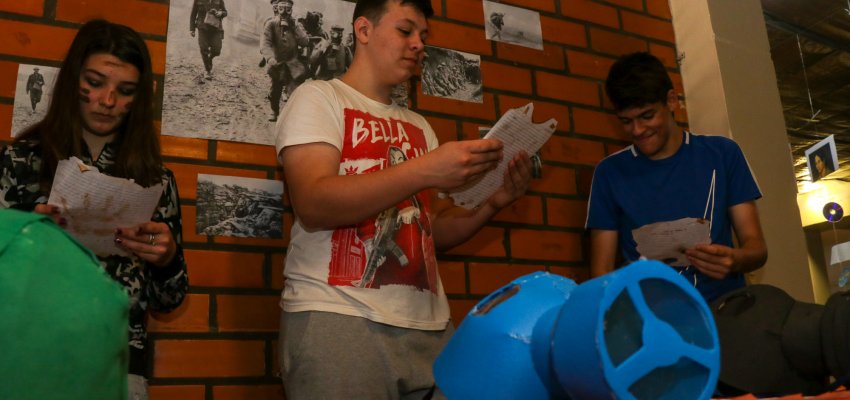 Cartas de soldados da Primeira Guerra Mundial são tema de estudo nas aulas de história