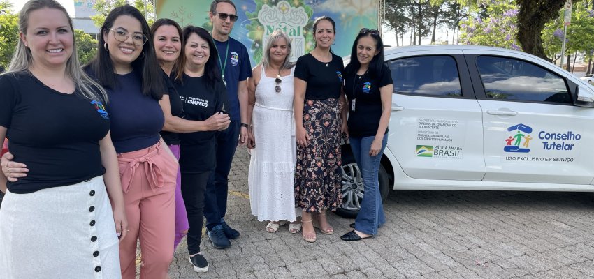 Conselho Tutelar Sul recebe ve&iacute;culo do Governo Federal