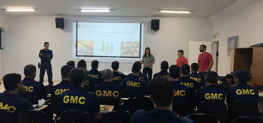 Guarda Municipal inicia curso de armamento e tiro
