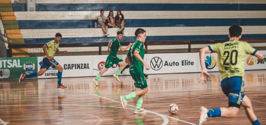 Pela semifinal, Chape Futsal aplica maior goleada da Liga Catarinense Sub-18
