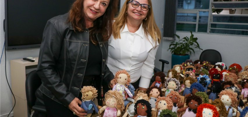 Secretaria de Educa&ccedil;&atilde;o adquire bonecos articulados inclusivos
