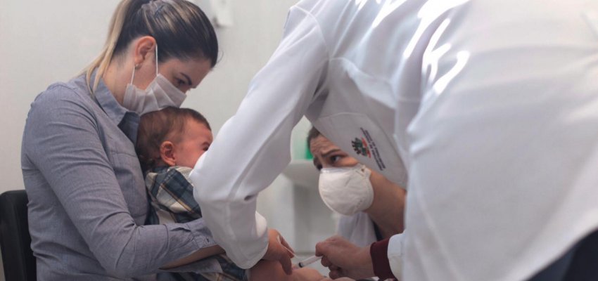 Inicia vacinação da gripe para os professores