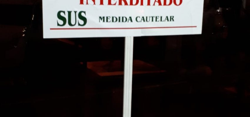 Ação conjunta encerra festas clandestinas e interdita estabelecimento