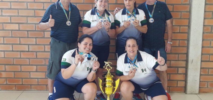 Bocha Feminina conquista Ta&ccedil;a SC de Clubes