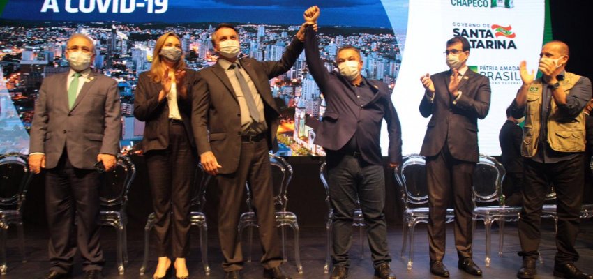 Presidente elogia ações de Chapecó no enfrentamento à Covid