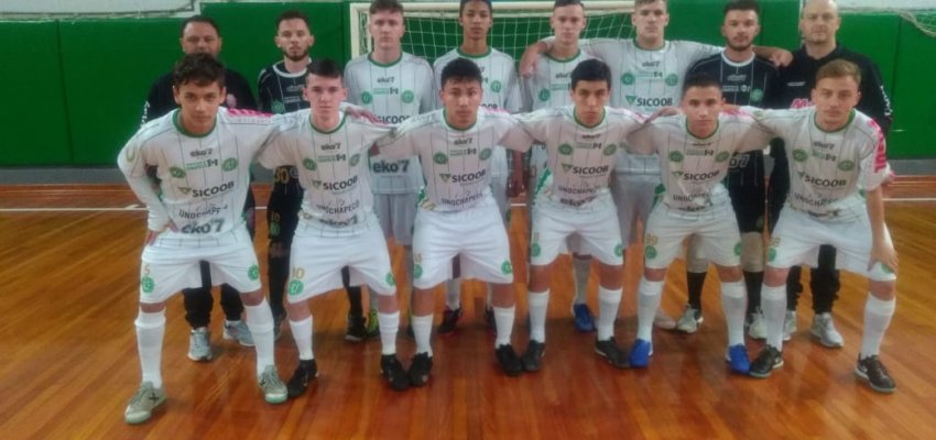 Futsal de Chapecó conquista prata nos Joguinhos Abertos 