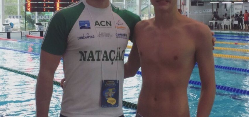 Natação de Chapecó participou do Brasileiro Infantil