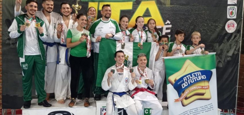 Karat&ecirc; de Chapec&oacute; conquistou ouro, prata e bronze na Copa It&aacute; 