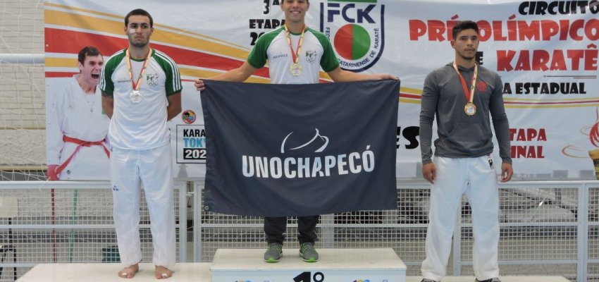 Atleta do Karate de Chapec&oacute; no Pr&eacute;-ol&iacute;mpico