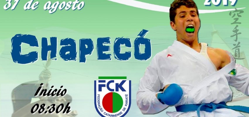 Copa Oeste de Karate será em Chapecó