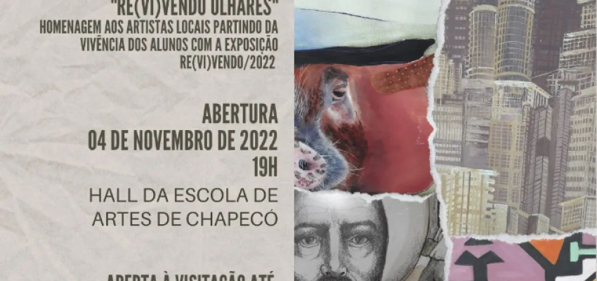 Escola de Artes de Chapec&oacute; realiza exposi&ccedil;&atilde;o dos laborat&oacute;rios de artes visuais e express&atilde;o visual