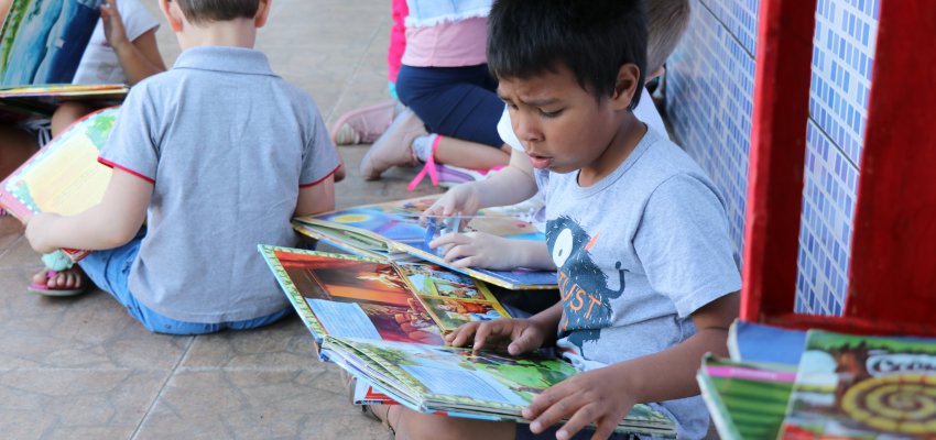 CEIM BB Crian&ccedil;a realiza projeto que aproxima crian&ccedil;as e hist&oacute;rias infantis