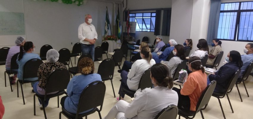 Diretor de Segurança Pública dá palestra no HRO