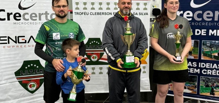 Prefeitura de Chapec&oacute;/ADCTM conquista 12 medalhas em etapa da Liga Oeste