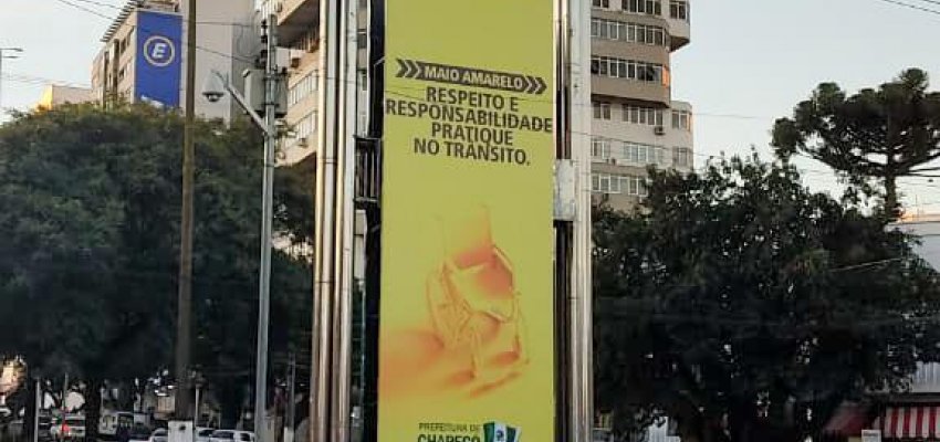 Campanha Maio Amarelo instrui e repercute 