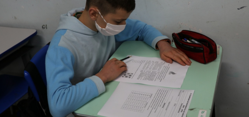 Alunos da Rede Municipal de Ensino participam da Olimpíada de Matemática