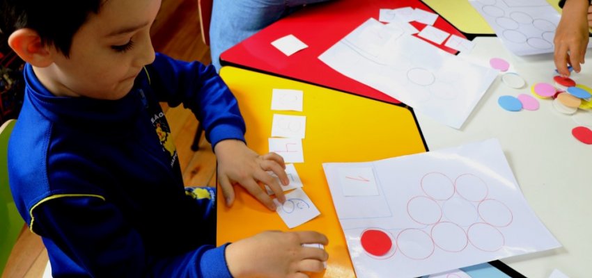 CEIM Le&atilde;ozinho incentiva crian&ccedil;as para o aprendizado da matem&aacute;tica