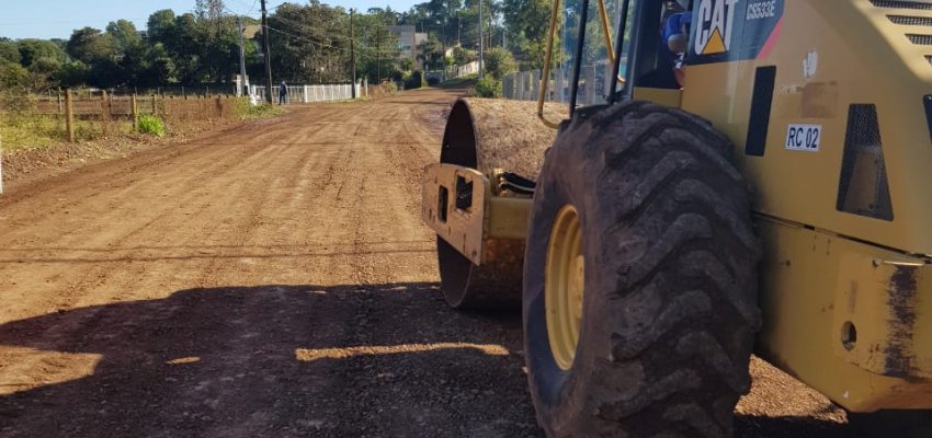 Cronograma semanal de ações de infraestrutura nos Bairros, Interior e Escolas do Município