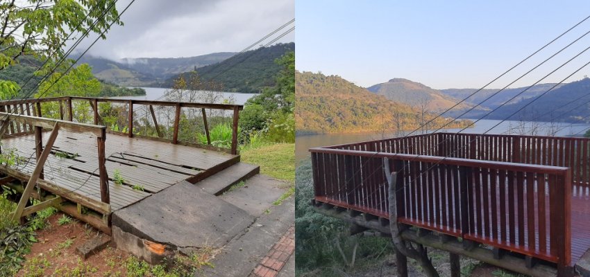 Mirante do Goio-Ên é restaurado pela Administração Municipal