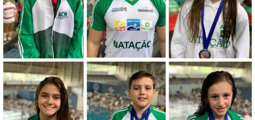 Natação: Nova geração da ACN conquista medalhas no estadual