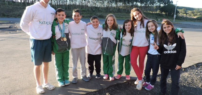 Nadador Chapecoense &eacute; penta no Sulbrasileiro