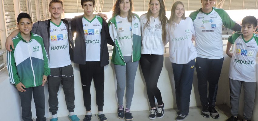 Natação da ACN Chapecó é destaque no Sul Brasileiro