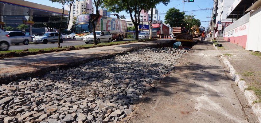 Avenida General Osório é revitalizada em Chapecó 