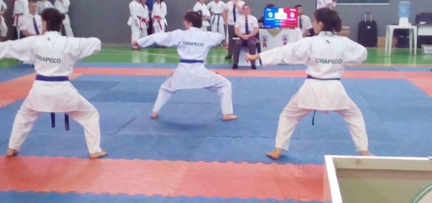 Chapec&oacute; j&aacute; soma medalhas na Olesc