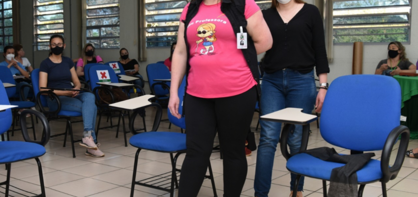 Educação faz capacitação sobre mobilidade e orientação