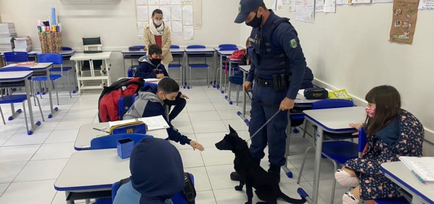 Patrulha Escolar tem proporcionado seguran&ccedil;a e integra&ccedil;&atilde;o