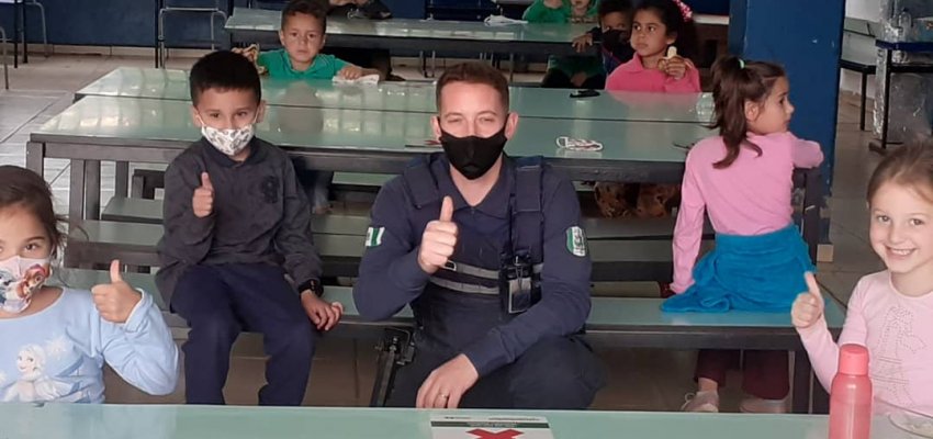 Patrulha Escolar faz cinco a seis rondas por dia