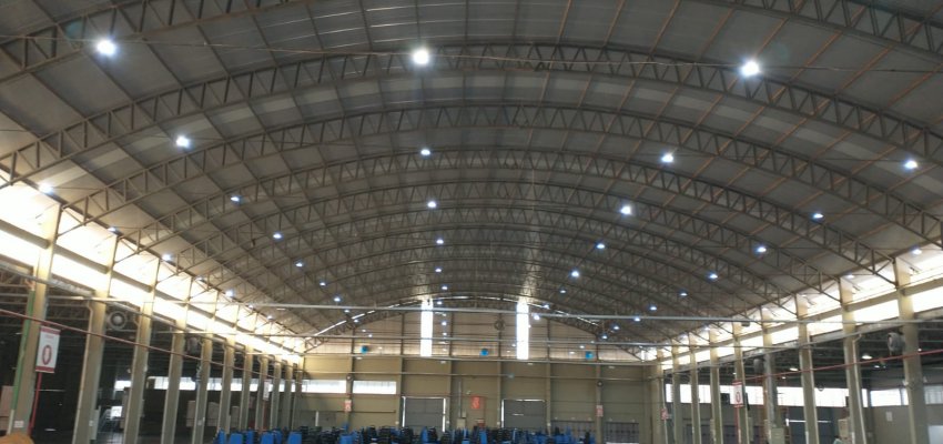 Pavilhão IV da Efapi agora tem iluminação de LED