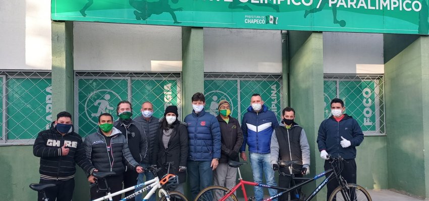 Pedal do Paradesporto no Complexo Esportivo do Verd&atilde;o