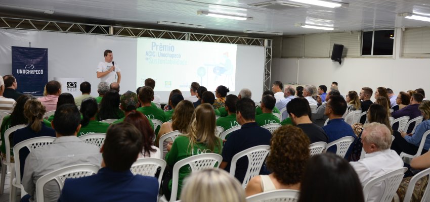 Programa Lixo Zero Chapecó é apresentado na 1ª edição do Prêmio de Sustentabilidade