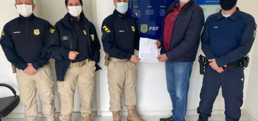 Chapecó faz parceria inédita para utilizar sistema eletrônico da PRF