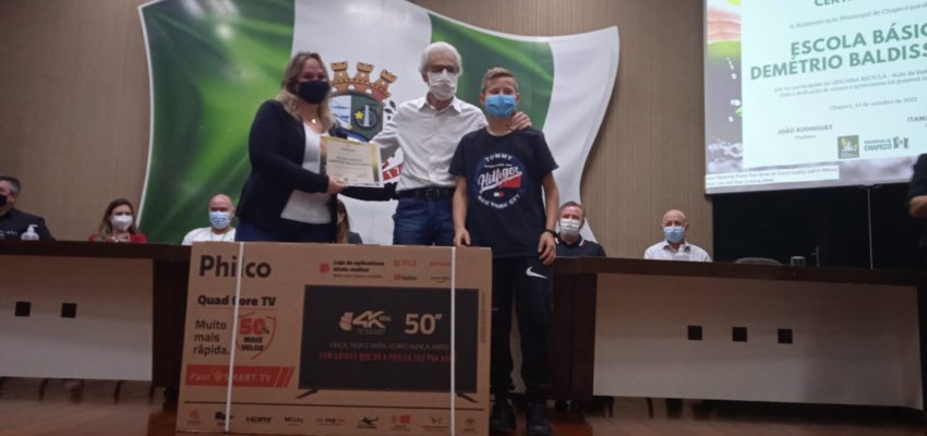 Demétrio Baldissarelli é a escola vencedora da 1°Gincana Recicla