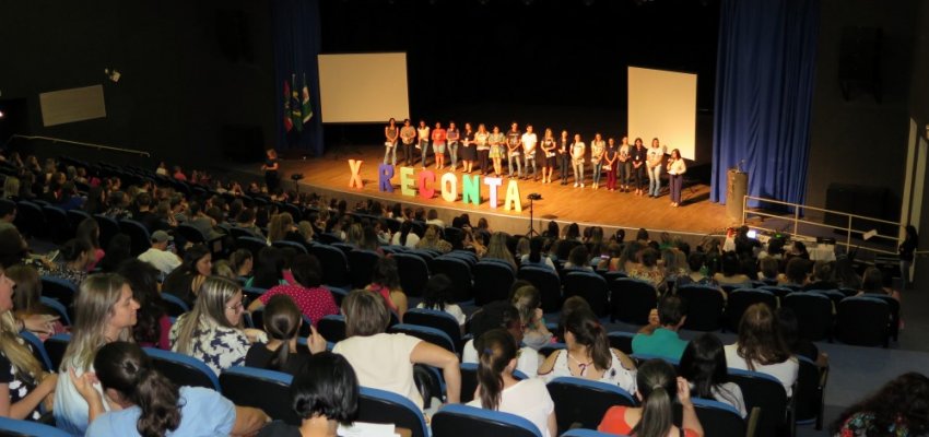 Reconta: Professores da Educa&ccedil;&atilde;o Infantil de Chapec&oacute; trocam experi&ecirc;ncias