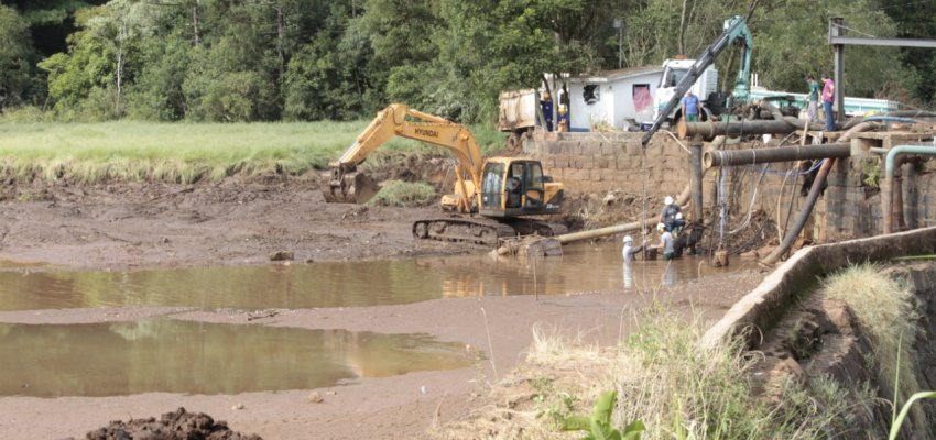 Prefeitura de Chapecó reforça trabalho de limpeza no Lajeado São José 