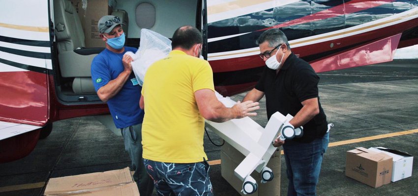 Sete novos respiradores j&aacute; chegaram em Chapec&oacute;