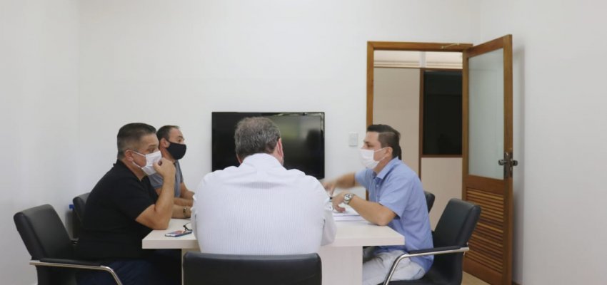 Administração faz reunião com superintendência da Casan