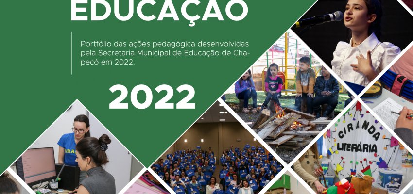 Secretaria de Educa&ccedil;&atilde;o divulga a&ccedil;&otilde;es pedag&oacute;gicas desenvolvidas em 2022