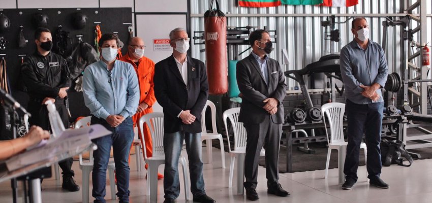 Novo conv&ecirc;nio e equipamentos para o servi&ccedil;o aerom&eacute;dico