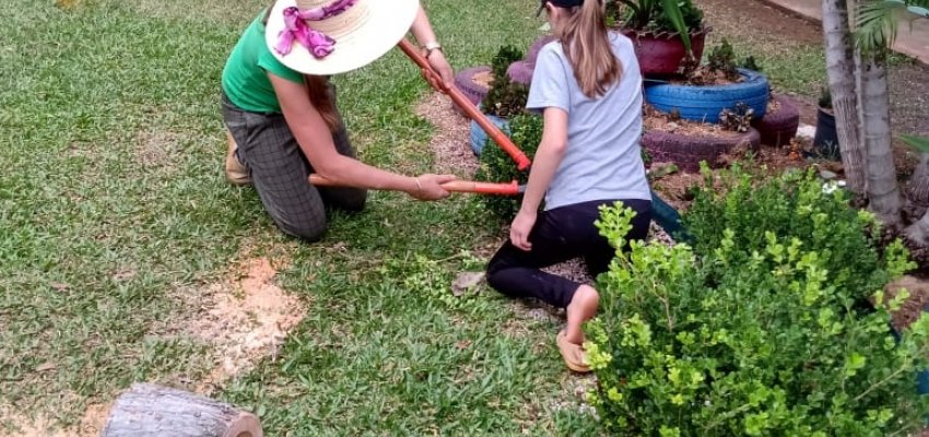 Mutirão une família e escola
