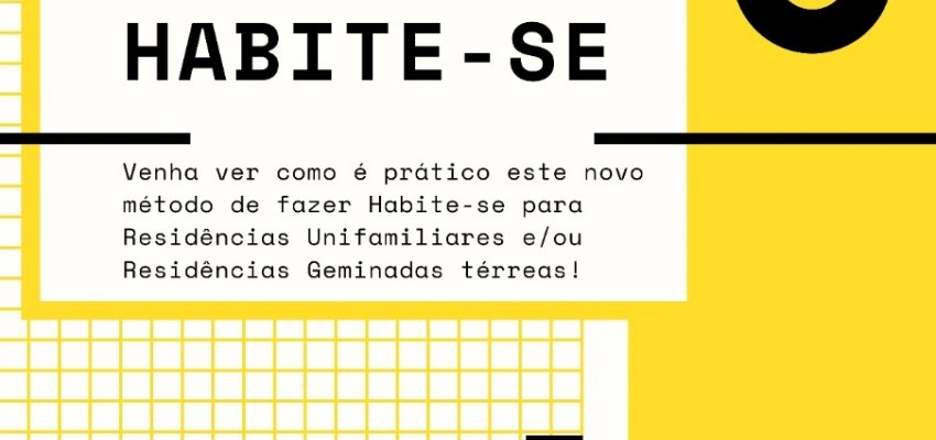 Portaria agiliza liberação do Habite-se pela SEDUR