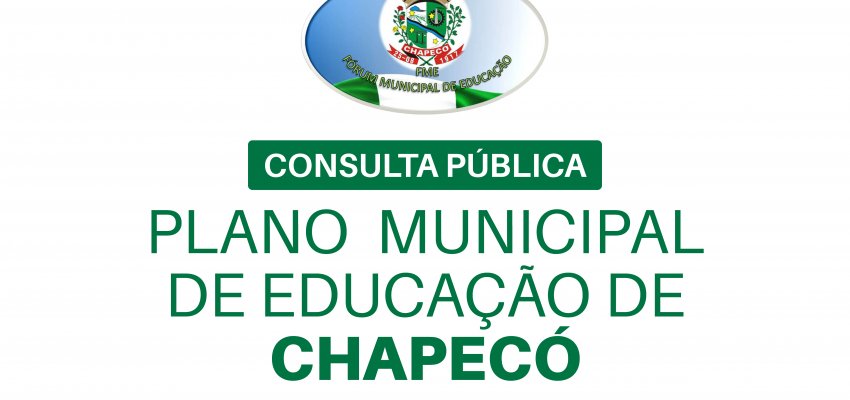 Plano Municipal de Educação está aberto para consulta pública