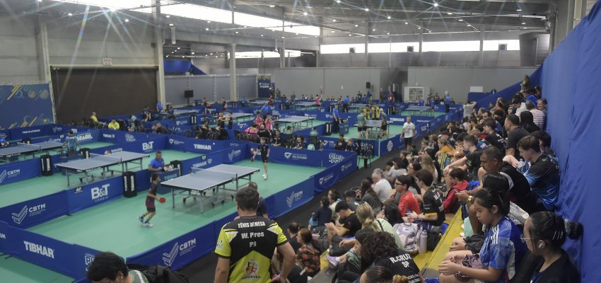 T&ecirc;nis de mesa traz mais um grande evento para Chapec&oacute;, agora em n&iacute;vel internacional