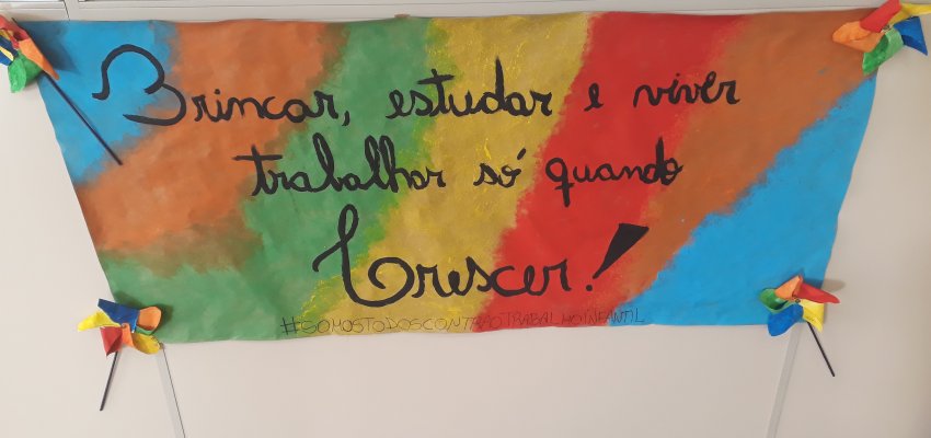 12 de junho: Dia Mundial de Combate ao Trabalho Infantil